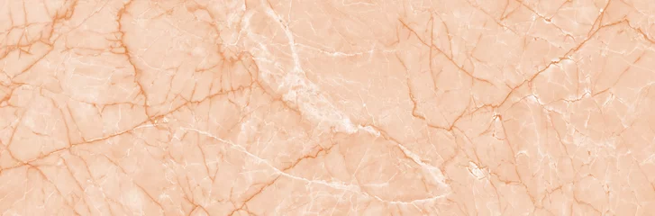 Foto auf Acrylglas Pantone 2024 Peach Fuzz background for tiles light pink marble natural stone structure