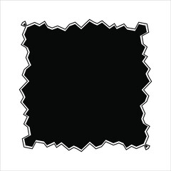 Abstract Background in Black White. Vector Illustration