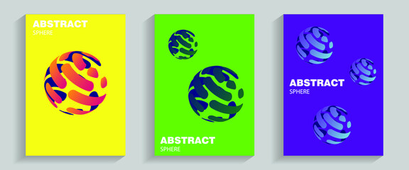 Abstract Sphere Vector Background