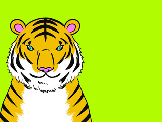 年賀状・謹賀新年・虎・寅・お正月