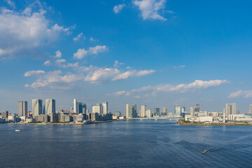 Obraz premium 【都市景観】東京臨海副都心の景観