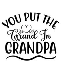 Grandpa Bundle SVG Cut Files, Grandpa Vector Printable Clipart, Grandparents Life Quote Bundle, Grandpa Life, Grandfather Shirt Print Svg