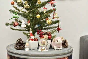 christmas tree in the house