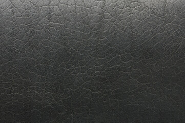 Pattern of black leather surface