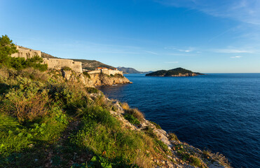 Fort of St. Lawrence (Fort Lovrjenac) in Dubrovnik, Croatia