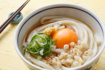 釜玉うどん　スタジオ撮影
