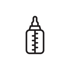 Feeder, Bottle, Baby,  icon in vector. Logotype