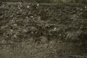 old brickwork that has crumbled over time. close-up. can be used as a photophone