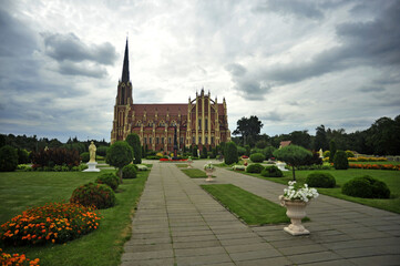 Fototapeta premium catholick chearche in Belorus