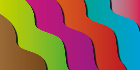 abstract background with gradient multicolor for desktop wallpaper and banner