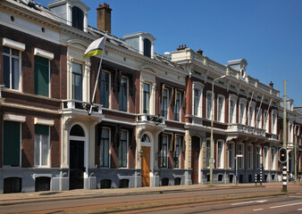 Fototapeta na wymiar View of Hague (Den Haag). South Holland. Netherlands