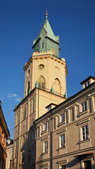 Fototapeta na wymiar Trinity (Trynitarska) tower in Lublin. Poland