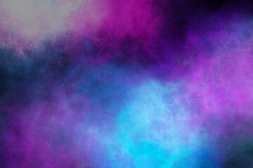 abstract space nebula on black background