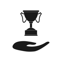 Winner's Cup. Web design. Gold.