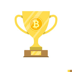 Block Reward Flat Icon