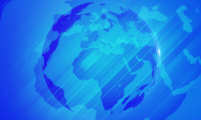 News corporate background blue.Abstract business concept