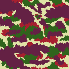 asia indonesia kopassus special ops camouflage stripe woodland jungle leaves pattern military background suitable for print clothing