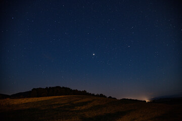 starry night sky