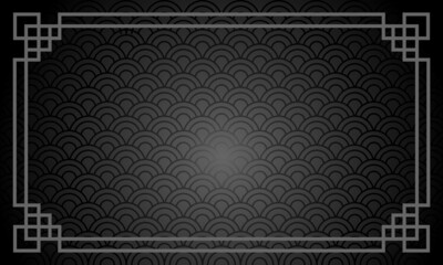 Gradient luxury abstract black background