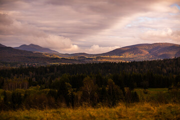 Polish mountains of bieszczade. A quiet place to relax  © KAMIL