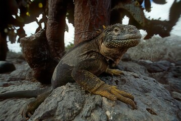 Galapagos land iguana