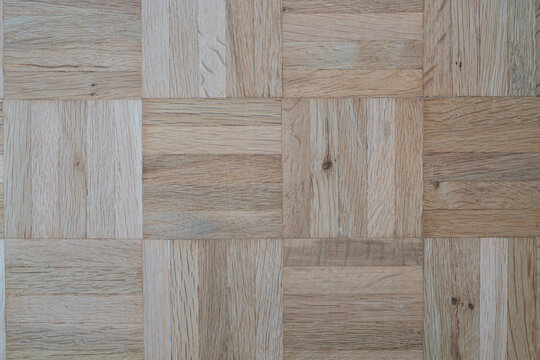 Oak square parquet floor texture or background