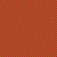 Obraz premium Checkerboard with very small squares. Brown and Fire brick colors of checkerboard. Chessboard, checkerboard texture. Squares pattern. Background.
