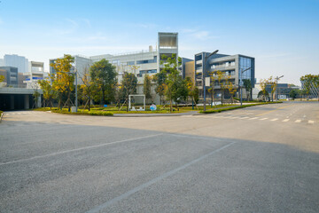 Highway and financial center office building in Chongqing, China