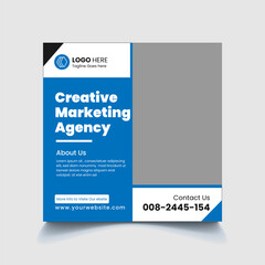 Marketing Social Media Post Banner Template