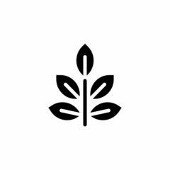 Herb icon in vector. Logotype;