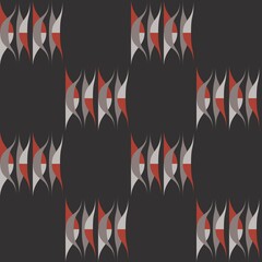 Simple abstract seamless pattern - accent for any surfaces.