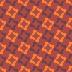 Simple abstract seamless pattern - accent for any surfaces.