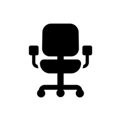 Office icon chair furniture