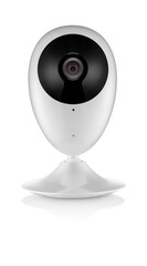 Front view of camera for monitoring baby, isolated