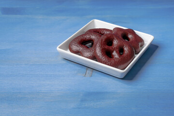 Lebkuchen auf einem Teller