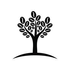 Coffee Tree Logo can be used for company, icon, and others.
