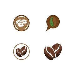 coffee bean icon vector illustration