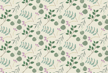 ボタニカル　植物　フレーム　背景