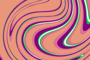 Simple background with waving motion lines pattern