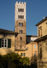 Fototapeta na wymiar Italia, Toscana, Lucca, la città di Lucca, il duomo.