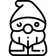 gnome line icon