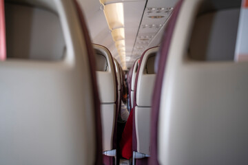 Passenger chair in domestic passenger plane