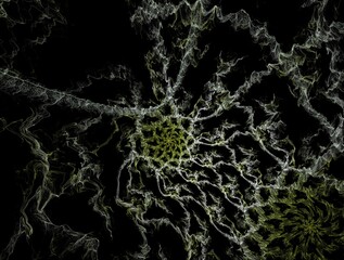 Imaginatory fractal abstract background Image