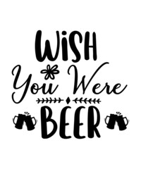 Fototapeta premium Beer SVG Bundle, beer drinking svg pack cut files, 15 beer quote, alcohol bundle cut files, cricut, silhouette, commercial use, Beer svgs