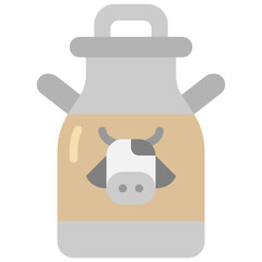 milk flat icon