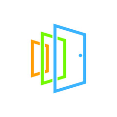 Door Logo can be used for company, icon, and others.