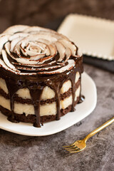 Coconut Naked Cake