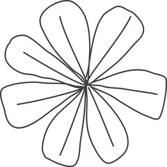 Tree plan hand drawn sketch icon top