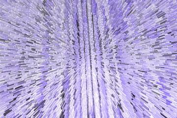 Very Peri, color 2022. Abstract drawing.