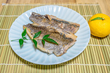 イサキの塩焼き